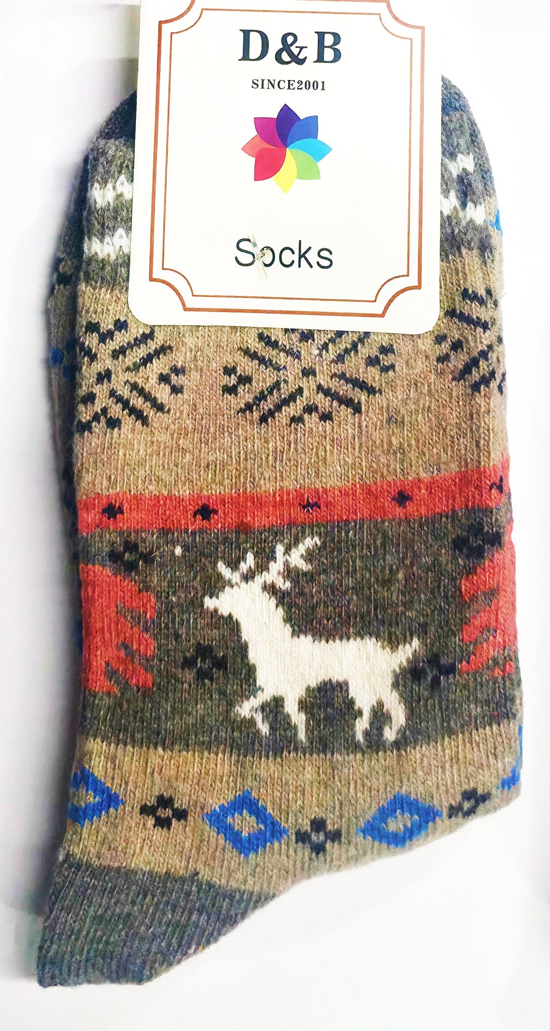 Sox-TAN Reindeer Sox