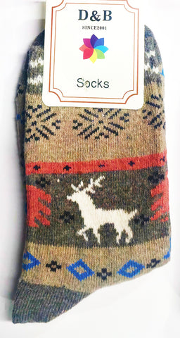 Sox-TAN Reindeer Sox