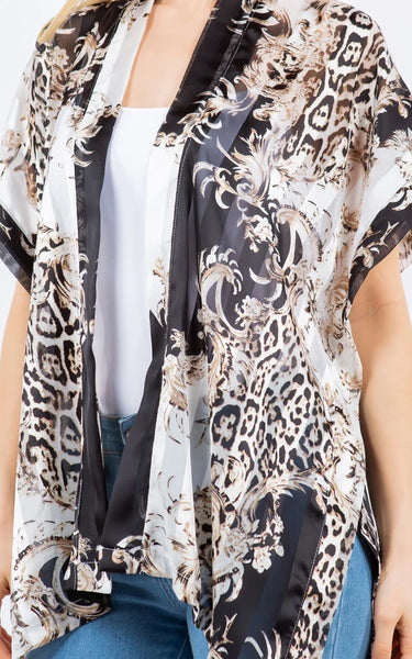 Kim-Shirt-BLACK Kimono Coverup