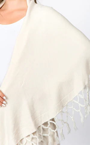 Vest-Shawl FR - IVORY