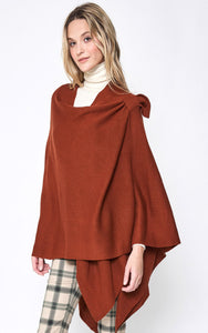 Cape-RUST-Shoulder Strap Cape