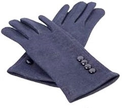 Gloves - NAVY DECO Buttons